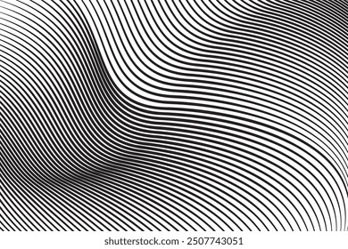 Creative Stripe Lines Texture Background