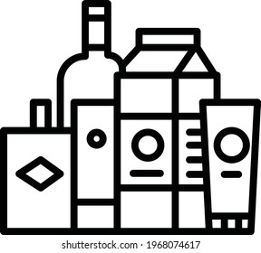 Iconos creativos de línea de estudio para diseño web y móvil.