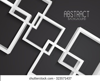 Creative stylish Abstract design on grey background.