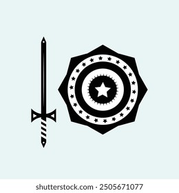 Creative and Stylish Captain America Shield.