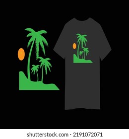 kreative Sommer-T-Shirt-Design-Vektordateien