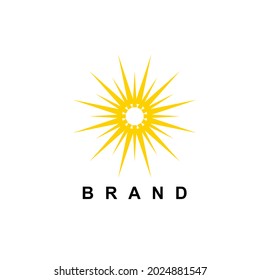 Creative Sun Logo Design Template