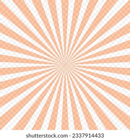 Diseño creativo de rayos de sol. Ilustración vectorial.