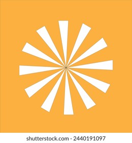 Creative Sunburst sunlight abstract background
