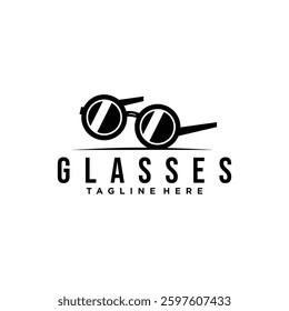 creative sunglasses logo concept. sunglasses logo template