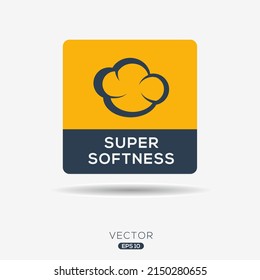 Creative (Super softness) Icon, Vector sign.