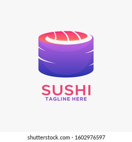 Creative sushi logo design inspiration