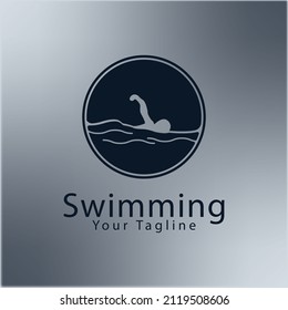 Logo de Creative Swimmer para diseño