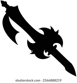 Creative an sword icon design