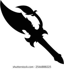Creative an sword icon design