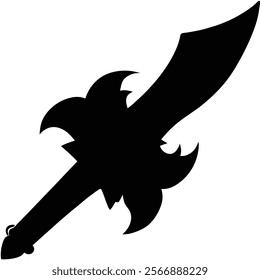 Creative an sword icon design