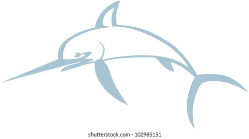 Creative Swordfish Illustration