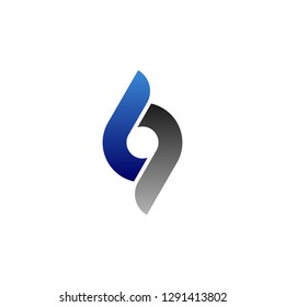 Creative Symbol of B letter G letter or 6 and 9 Logo Idea