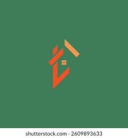 Creative T and L House Logo Design