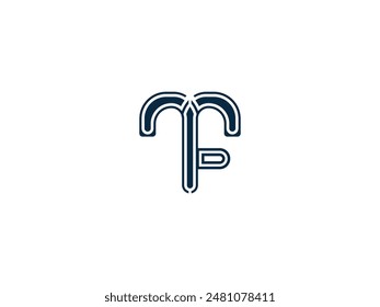 Creative t logo with varius fonts