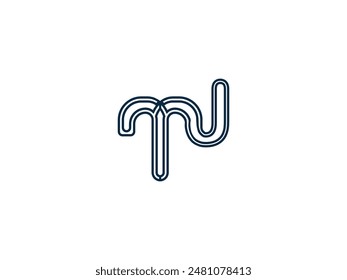 Creative t logo with varius fonts