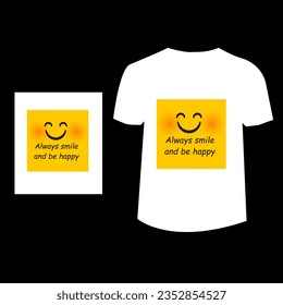 Creative t shirt design black and white