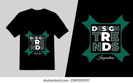 Creative T shirt Design Template, Trends Inspiration