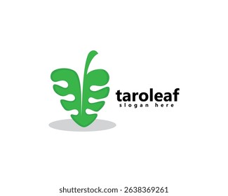 creative taro leaf logo taro leaf green logo design inspiration