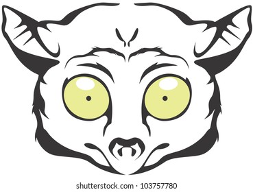 Creative Tarsier Illustration