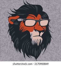Creative taxer design made by illustration. Vector design made for t shirt  printing.