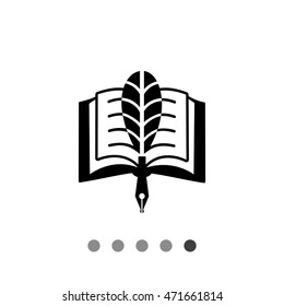 Creative teaching simple icon