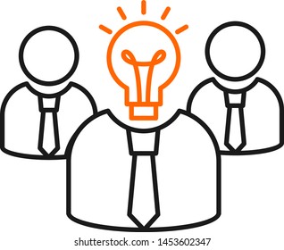 Creative team icon for your project
