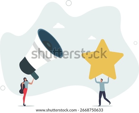 creative team working together. Business communication and collaboration.gold star as a symbol of quality.life and employment of people.