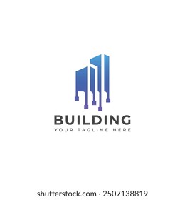 Creative Tech building logo design