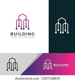 Diseño de logo de edificio de Creative Tech
