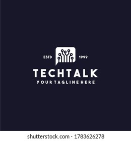 Creative Tech Talk Logo Design