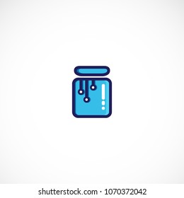 Creative technology bottle jar vector designs