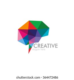 Creative Technology concept vector logo design template. Science technology abstract icon - vector logo. Teamwork symbol. Social Network. Community icon. Vector Illustration