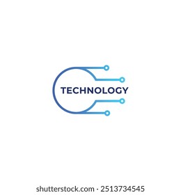 Creative Technology logo design template