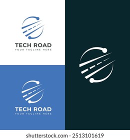 Design do logotipo rodoviário da Creative Technology 