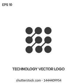 Creative technology,innovation vector logo. Modern technology symbol icon. Premium quality.