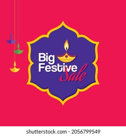 Creative Template of Big Festive Sale - Big Festive Sale Design