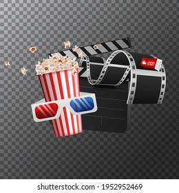 Creative template for cinema poster