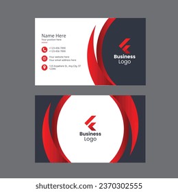 Creative Templates Business Card. Black and Gold Business Cards. Professional and elegant abstract card templates perfect for your company and job title. vector design templates.  