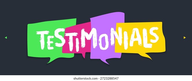 Plantilla de Vector editable, Burbujas de discurso vacías, Lo que dicen nuestros clientes, Revisión, Comentarios, Plantilla de infografía, Anuncio, diseño de cuadro de texto editable, nota de recomendación