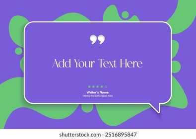 Creative Testimonial Editable Vector Illustration, Empty speech bubbles, What our Clients Say, Quote, Review, Feedback, Infographic Template, Label, editable text box layout, recommendation note