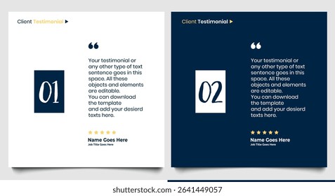 Creative Testimonial Editable Vector template, Empty speech bubbles, What our Clients Say, Quote, Review, Feedback, Infographic Template, Label, text box layout design, recommendation note, rate us