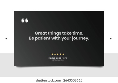 Creative Testimonial Editable Vector template, Quote template, speech bubbles, What our Clients Say, Review, Feedback, Infographic Template, positive and inspirational quote , text box design, rate us