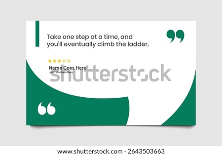 Creative Testimonial Editable Vector template, Quote template, speech bubbles, What our Clients Say, Review, Feedback, Infographic Template, positive and inspirational quote , text box design, rate us