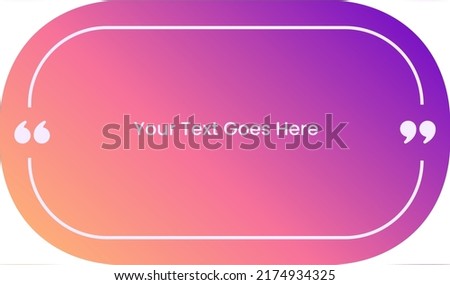 Creative Testimonial, Quote , Infographic Template Editable Vector Illustration 