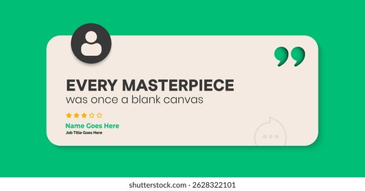 Creative Testimonial templates, Empty speech bubbles, What our Clients Say, Quote, Review, Feedback, Infographic Template, Label, editable text box layout, recommendation note