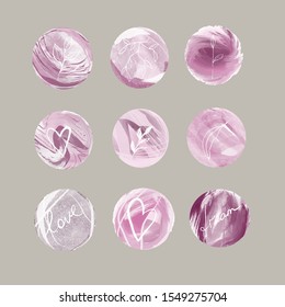 Creative texture with abstract brush strokes, freehand bright colors geometric elements, shapes. Aesthetic contemporary collage. Trendy set design for social media content
