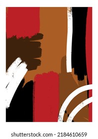 Creative texture with abstract  geometric elements, shapes. Contemporary hand painted background. 