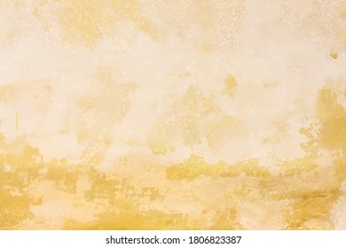 Creative texture background Yellow wallpaper with space for your design.