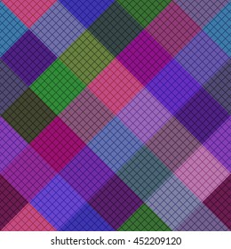  Creative texture in the form of square tiles